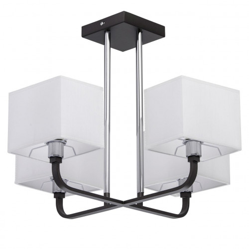 потолочная люстра mw-light прато 5 101011904 белая в Нижнекамске