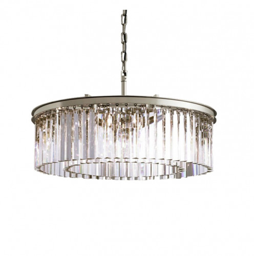 люстра prism silver 50 серебро, прозрачное стекло в Нижнекамске