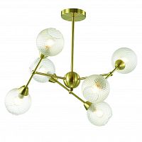 потолочная люстра lumion everly 3752/6c золото в Нижнекамске