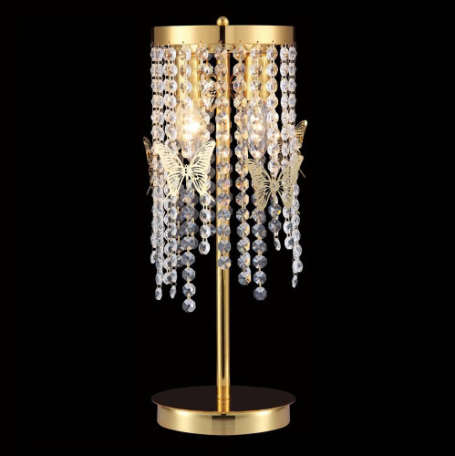 настольная лампа crystal lux bloom lg2 gold в Нижнекамске