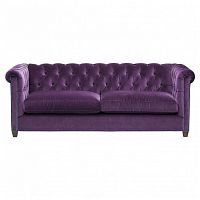 диван chesterfield 2.0 прямой фиолетовый в Нижнекамске