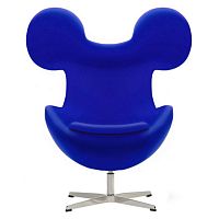 кресло egg mickey синее в Нижнекамске