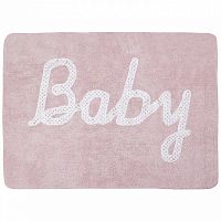 ковер с надписью baby розовый в Нижнекамске