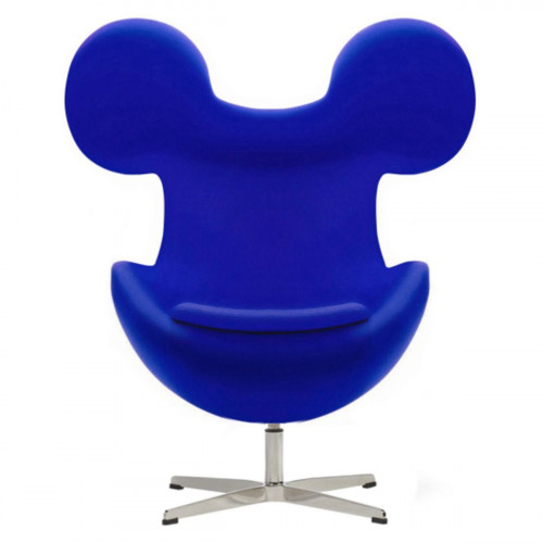 кресло egg mickey синее в Нижнекамске