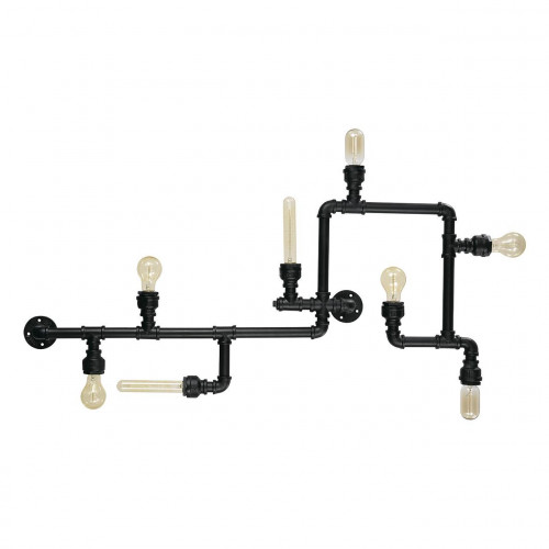 потолочная люстра ideal lux plumber pl8 nero в Нижнекамске