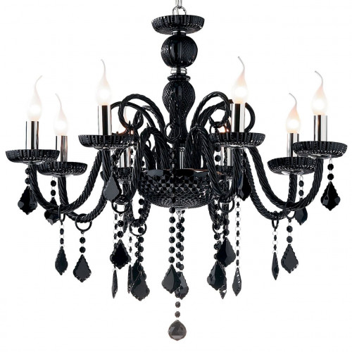 подвесная люстра ideal lux giudecca sp8 nero в Нижнекамске