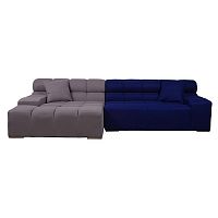 диван tufty-time sofa угловой модульный серый с синим в Нижнекамске