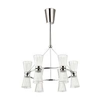подвесная светодиодная люстра odeon light grana 4013/61l хром в Нижнекамске