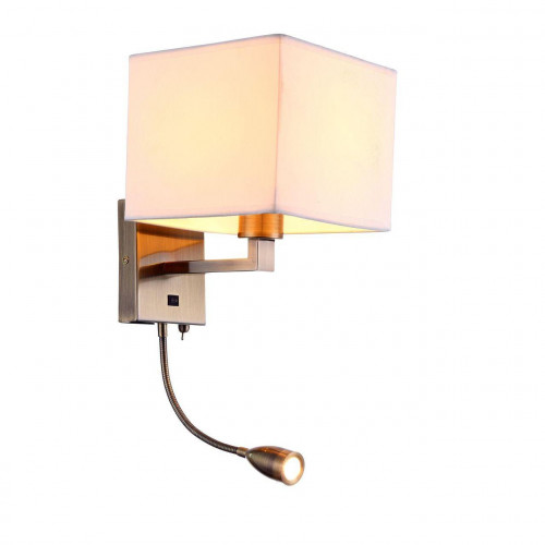 бра arte lamp hall a9249ap-2ab в Нижнекамске