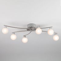 потолочная люстра eurosvet elias 70065/6 хром в Нижнекамске
