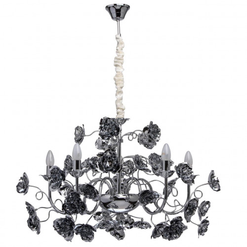 подвесная люстра mw-light розенхейм 615010705 хром в Нижнекамске