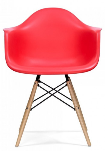 стул klassic premium daw красный (eames style) в Нижнекамске